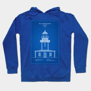 Tillamook Rock Light Lighthouse - Oregon - AD Hoodie